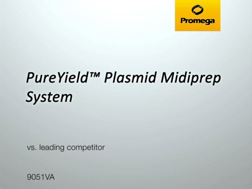 PureYield™ Midipreps vs Leading Competitor